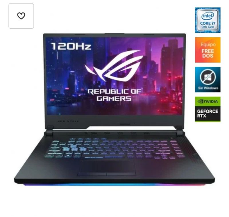Portátil Asus Rog Strix G531GV-AL364
