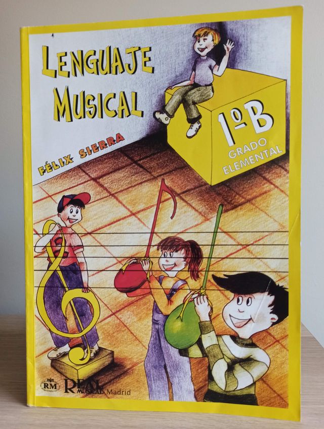 Libro de Música Lenguaje Musical 1ºB