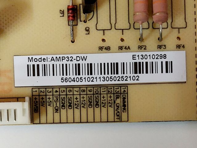 Placa de TV led Haier LE32F600C Megmeet