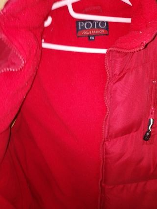 chaleco talla xl 