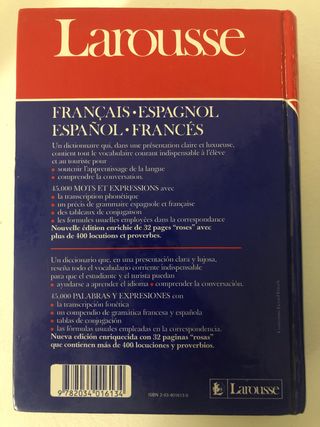 Diccionario Larousse Español-Francés