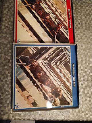 4 vinilos The Beatles 25 aniversario