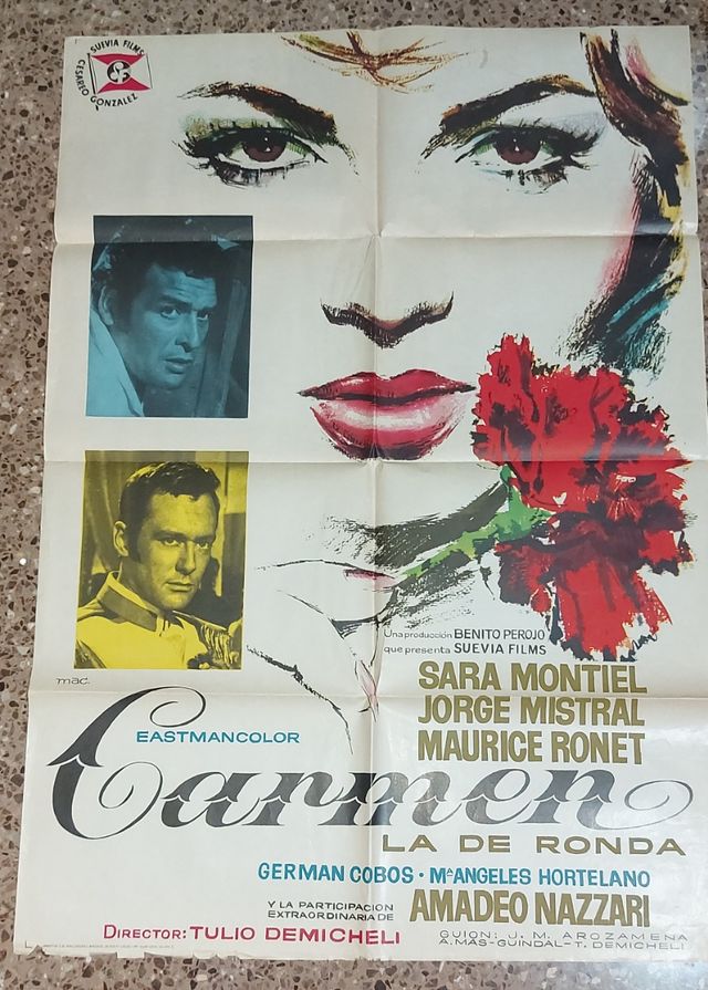 Colección carteles Sara montiel