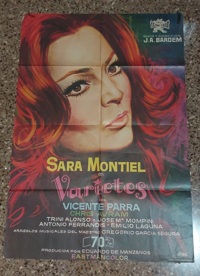 Colección carteles Sara montiel