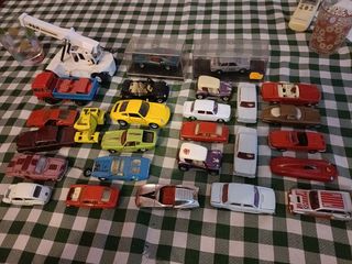 Coches miniatura maqueta y juguete antiguos