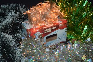 Decoração- lote de Natal- luzes led mult. +3 fitas