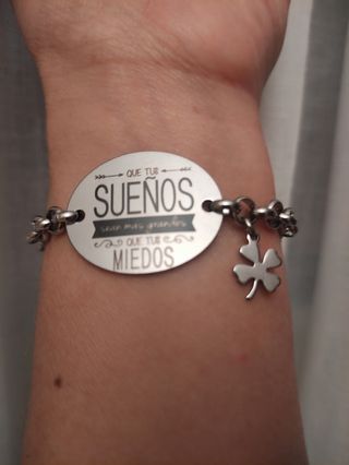 🌺 PULSERA QUE TUS SUEÑOS SEAN MAS GRANDES