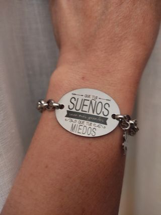 🌺 PULSERA QUE TUS SUEÑOS SEAN MAS GRANDES