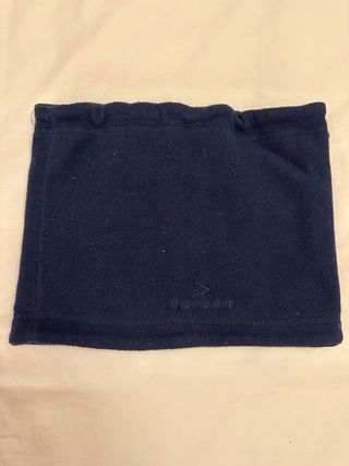 Cuello tipo buff azul marino