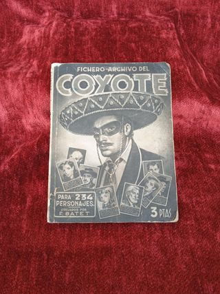 Álbum Cromos Coyote 