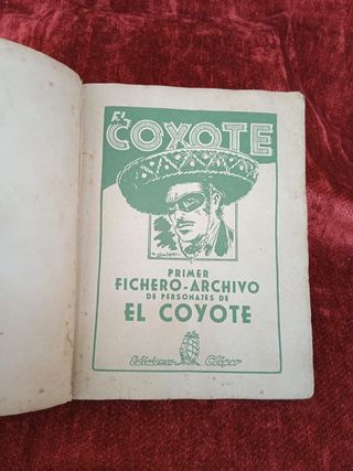 Álbum Cromos Coyote 
