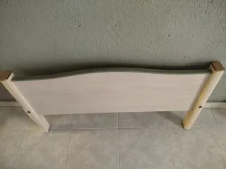 CAMA 90 CM CABECERO + PIECERO + SOMIER + COLCHÓN