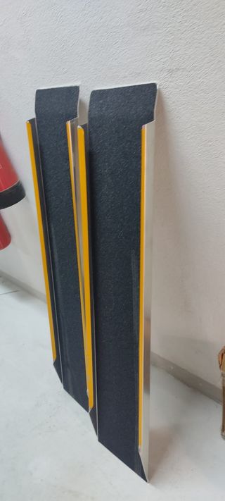 2 rampas de aluminio