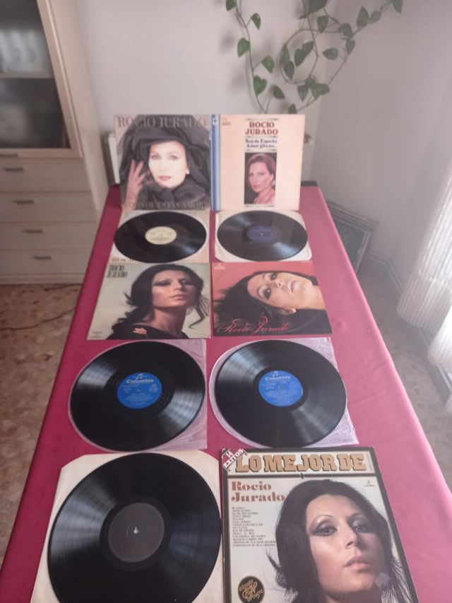 Lote con 5 Discos De Rocío Jurado por 25€