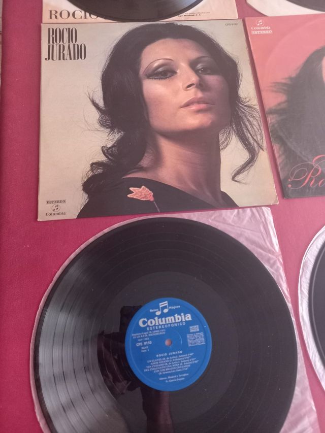 Lote con 5 Discos De Rocío Jurado por 25€