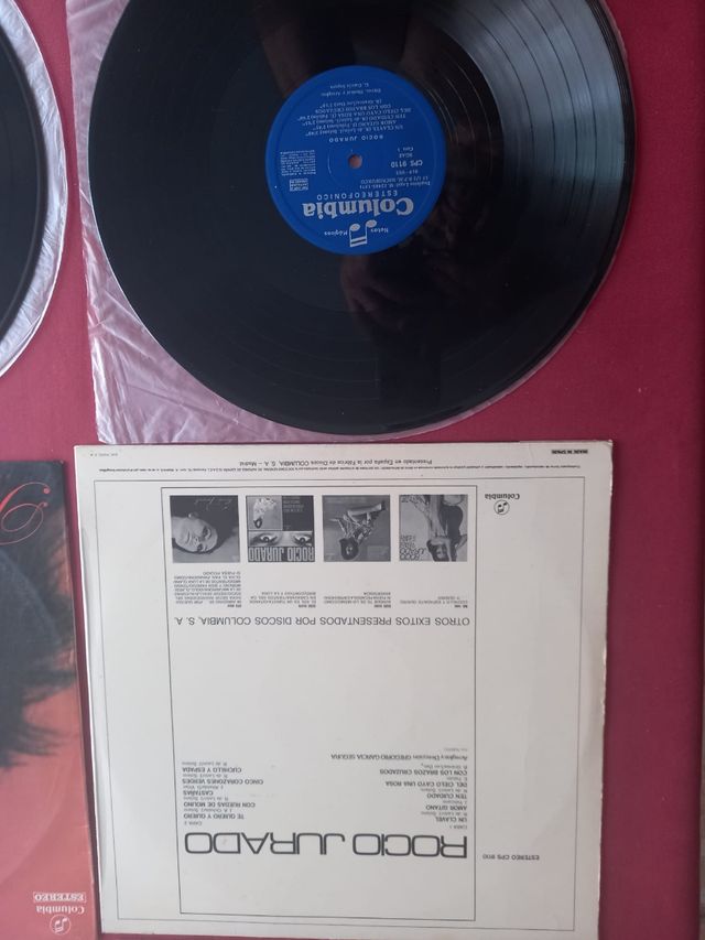 Lote con 5 Discos De Rocío Jurado por 25€