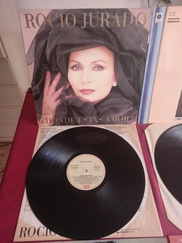 Lote con 5 Discos De Rocío Jurado por 25€