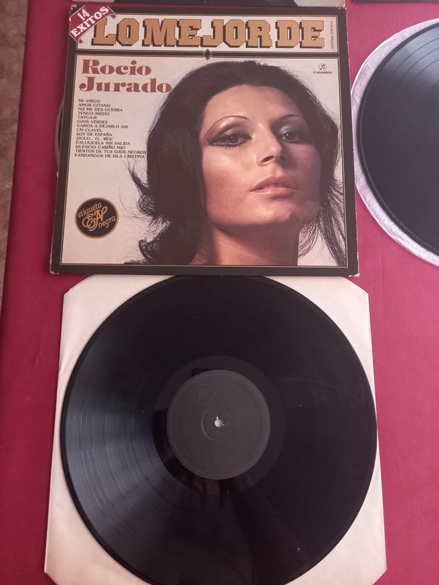 Lote con 5 Discos De Rocío Jurado por 25€
