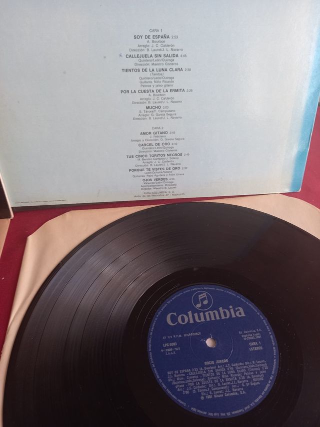 Lote con 5 Discos De Rocío Jurado por 25€