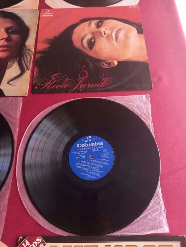 Lote con 5 Discos De Rocío Jurado por 25€