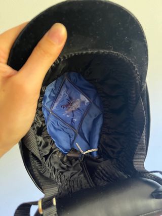 Casco de equitación terciopelo talla 58