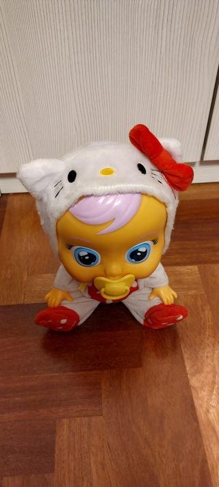 Bebé llorón Hello Kitty