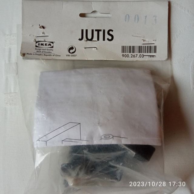 2 anclajes giratorios de pared.