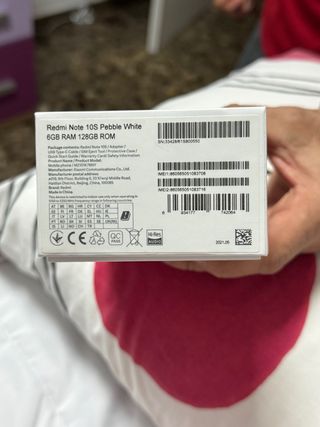 MOVIL REDMI NOTE  10s