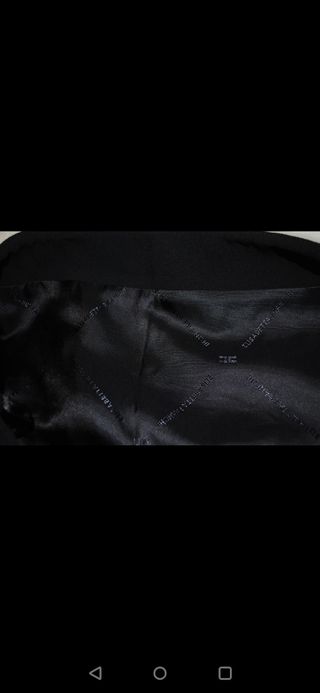 Elisabetta Franchi Gold gonna corta frange