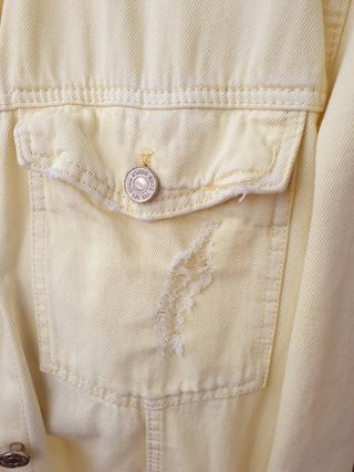 CHAQUETA VAQUERA LEFTIES AMARILLO OVERSIZE TALLA S