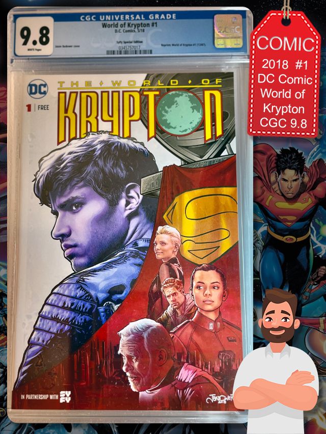 💪 World of Krypton #1 👉 CGC 9.8