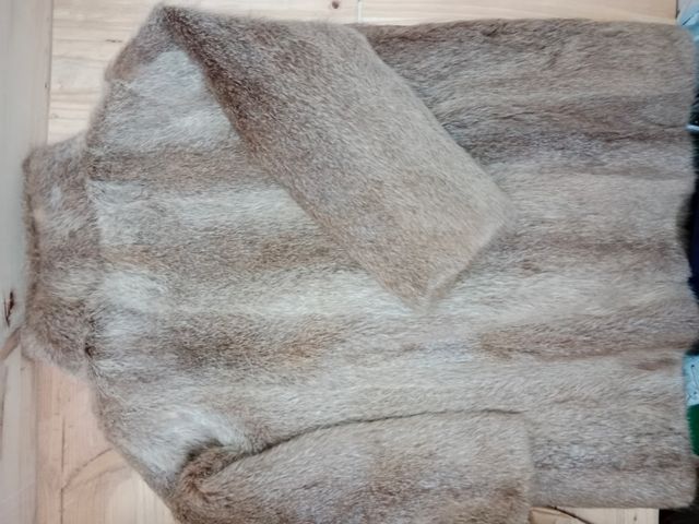 abrigo de pelo natural de nutriiiiaa