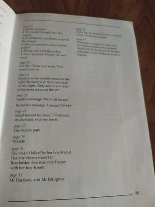 Libro en inglés para estudiantes. Nivel Juvenil