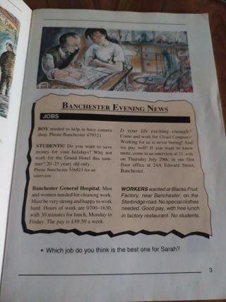 Libro en inglés para estudiantes. Nivel Juvenil