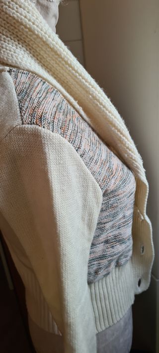 Maglione cardigan dolcevita tg S-M