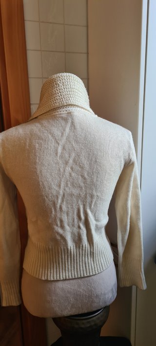 Maglione cardigan dolcevita tg S-M