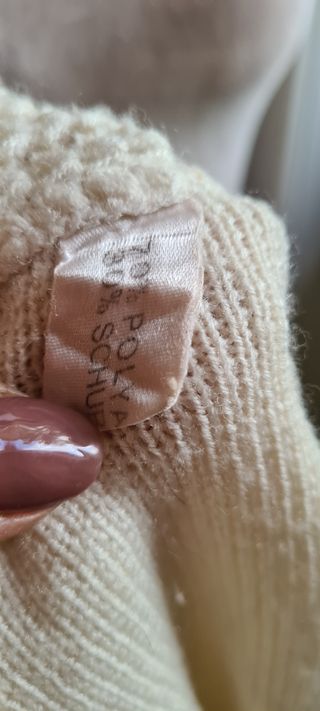 Maglione cardigan dolcevita tg S-M