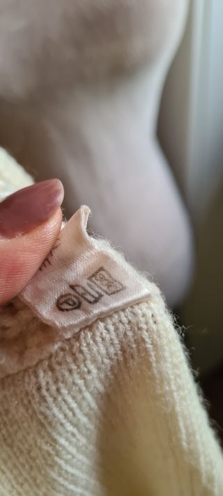 Maglione cardigan dolcevita tg S-M