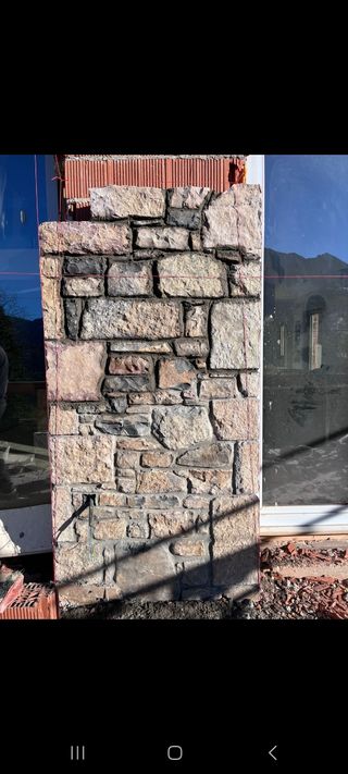 Colocacion de piedra