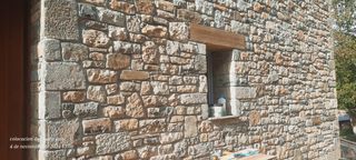 Colocacion de piedra