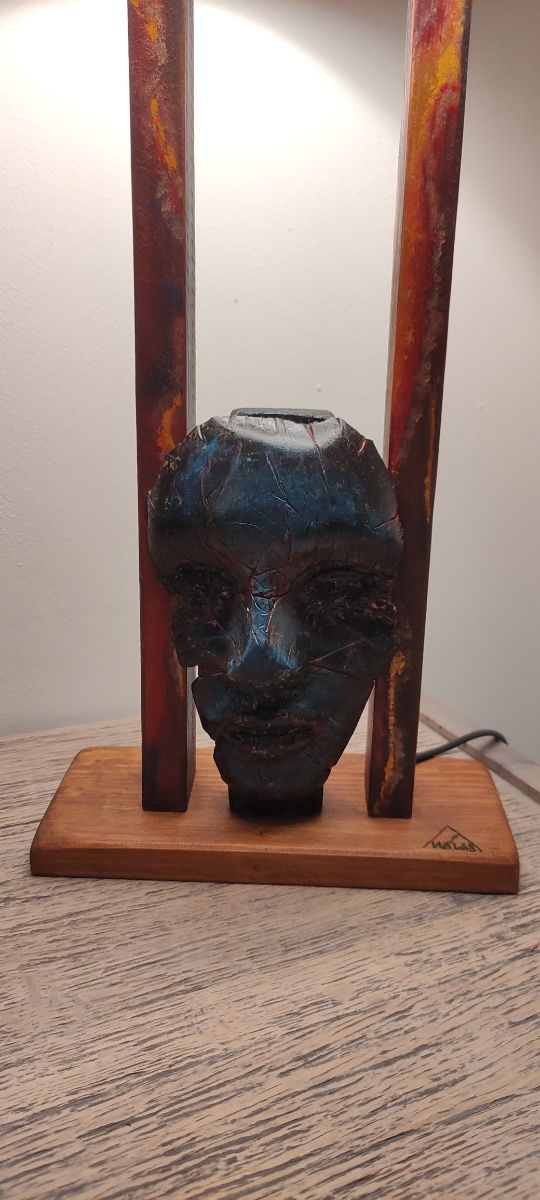 Lampada da tavolo Natural oxid