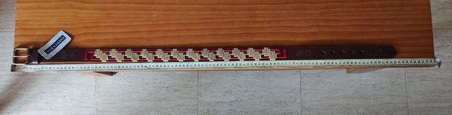 Cinturón piel argentino bordado V4