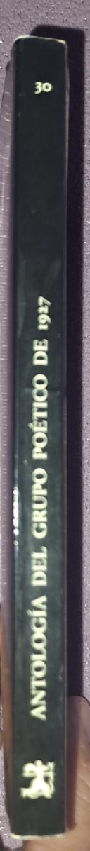 Libro, ANTOLOGÍA POÉTICA DEL 27