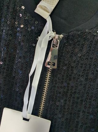 Chaqueta negra lentejuelas