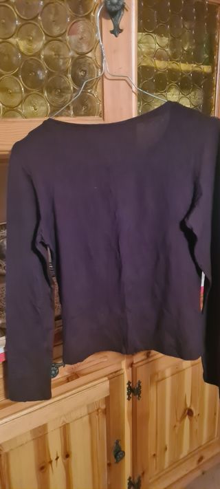 versace sport top marrone maniche lunghe