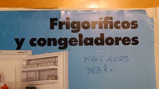 Lampara nevera Liebherr KGI 4025