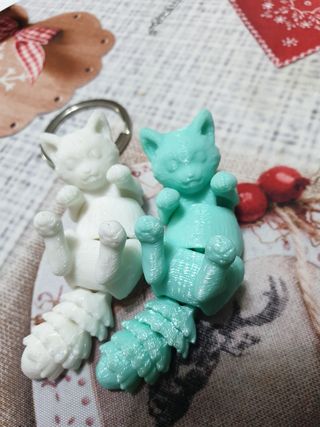 Llavero Gato Articulado