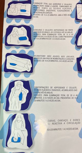 BioVip Equipamento electrónico de vibroterapia.