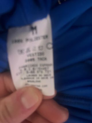 vestido fiesta azul tallam