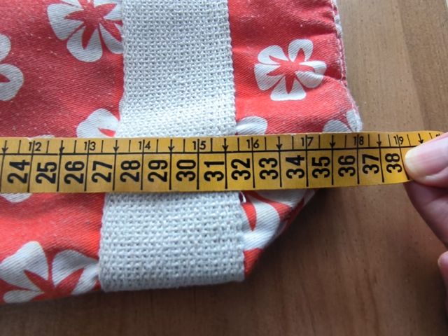 Bolso hombro tela naranja años 80